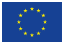 Napis "Dofinansowane przez Unię Europejską" oraz flaga Uni Europejskiej